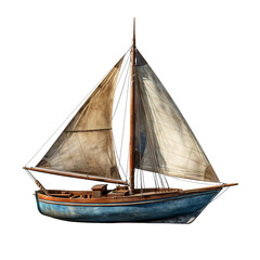 a model of a sailboat