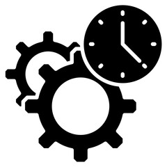 Process Icon Element For Design