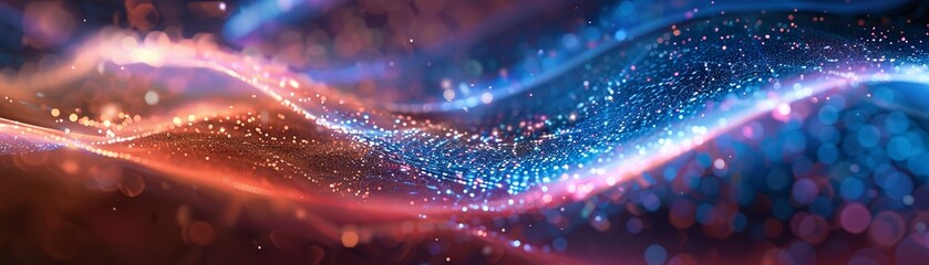 Obraz premium Quantum data analysis