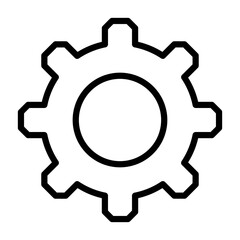 Settings Icon Element For Design