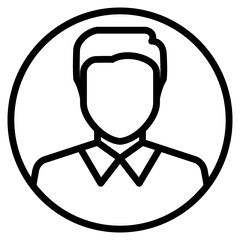 Profile Icon Element For Design