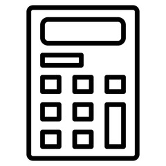 Calculator Icon Element For Design