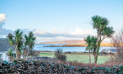 The road to Portnoo harbour, County Donegal - Ireland