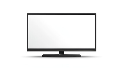 TV modern blank screen lcd led.. generative ai 