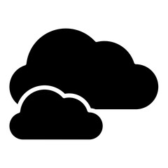 Cloud Icon Element For Design