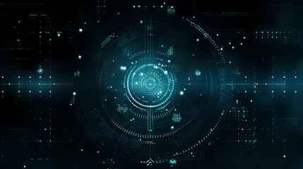 High tech theme, abstract background with textured lines and shapes
