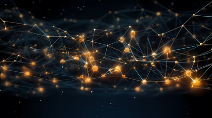 Fototapeta premium High tech theme, abstract background with textured lines and shapes