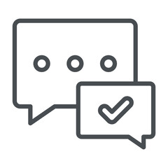 Chat Icon Element For Design