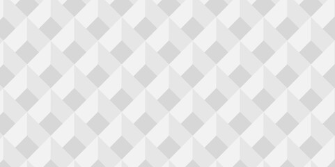 Minimal modern cube tile and mosaic wall grid backdrop hexagon technology transparent wallpaper background. white and gray geometric block cube structure backdrop grid triangle texture vintage design.