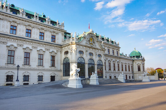 photo of the Vienna Belvedere, Vienna, Austria