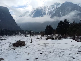 A Snowy Winter at North Sikkim, India © Tareq's Snapshot