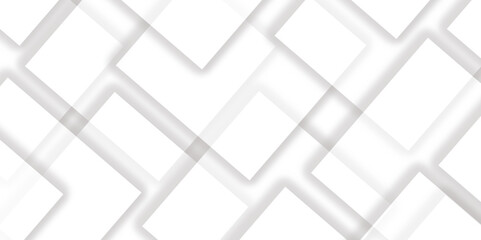 Abstract white line with square shape shadow background. vector illustration, White Business Style Vector Abstract Elegant white and grey Background. Abstract white Pattern.