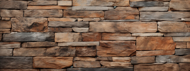 Textured Stone Wall Surface