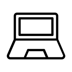 Fototapeta premium laptop icon