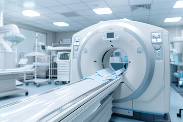 Magnetic Resonance Imaging equipment in healthcare structure