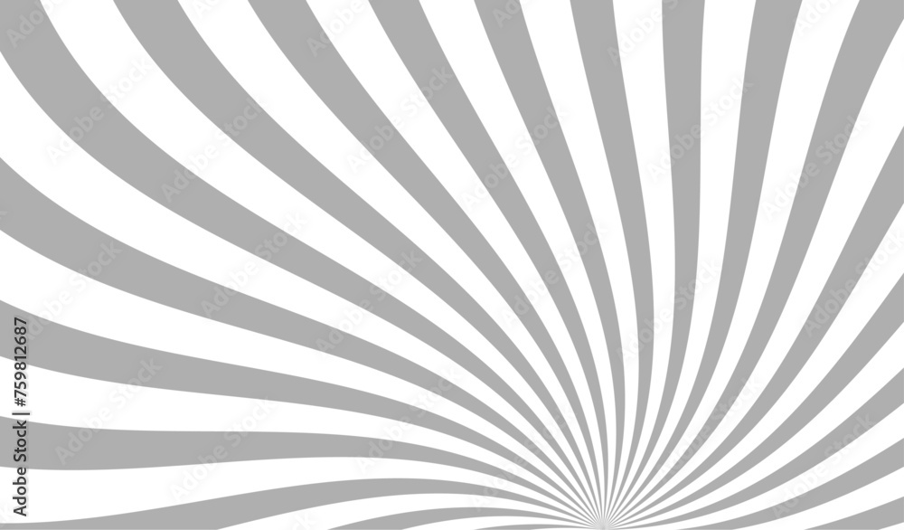 Poster sun ray light. sun rays background. radial burst. sunburst subtle pattern isolated on white backgrou