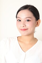 Beautiful asian woman