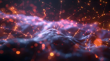 Close up active nerve cells. Human brain stimulation or activity with neurons, level of mind, intellectual achievements, possibility of people's intelligence, development of mental abilities concept