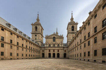 Cathédrale de san lorenzo de el escorial - obrazy, fototapety, plakaty