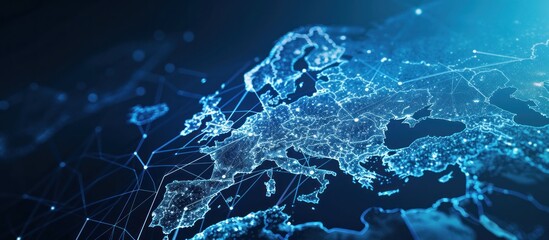 world internet digital background