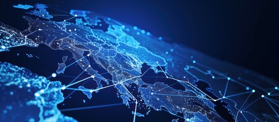 world internet digital background