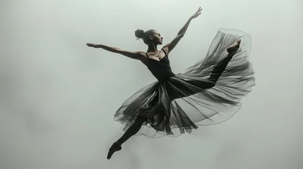 Foto op Plexiglas Ethereal Ballet Elegance © Nattawat