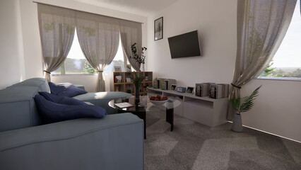 modern living room
