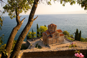 Kirche Sveti Jovan Kaneo am Ohridsee, Nordmazedonien