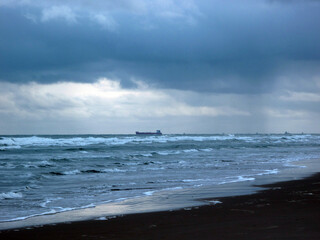 Newburgh beach - dunes and sand - shore - Ythan estuary - Newburgh - Aberdeenshire - UK