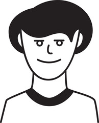 Boy Profile Character