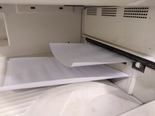 Printer printing pages