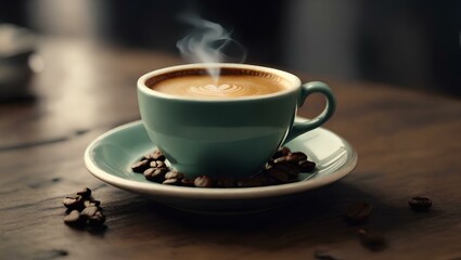 A cup of coffee
