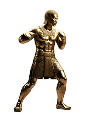 Obraz premium Golden statues in Egyptian style, various shapes, type 55