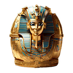 Golden statues in Egyptian style, various shapes, type 24