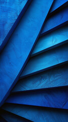 Color inspiration; blue color of modern architecture detail. Abstract background.