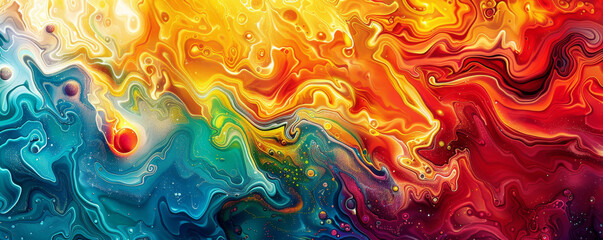 Close-up of Earth During Solar Storm in Dark Vibrant Pop Surrealist Style Gen AI