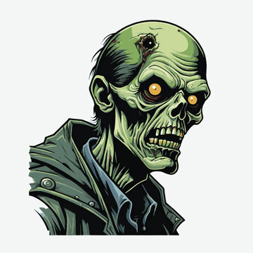 recommend clip art: vector isolated zombie