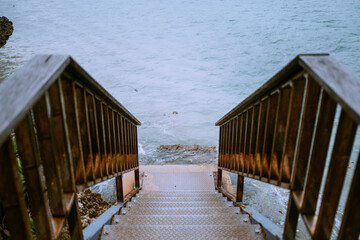 海への階段