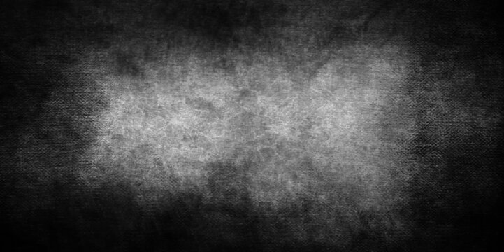 Abstract grunge old Black and white art design texture, White and black background on polished stone marble texture, Abstract grunge texture on distress wall or floor.