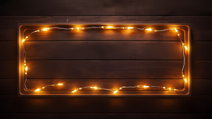 Light frame bokeh golden flare