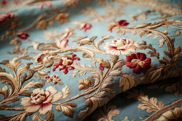 Vintage flowers antique rose floral french aubussuon rug textile print. wallpaper.poster. Floral illustration. Floral card. 