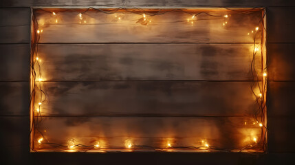 Light frame bokeh golden flare