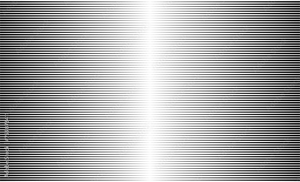Aufkleber thin straight speed line halftone gradient line pattern background.