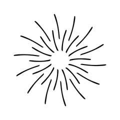 Obraz premium Vintage sunburst,Bursting rays sunrise firework starburst blast,Radiant Spark,Vintage sunburst, Rays,Geometric Design Elements,Retro radiant sunburst,starburst hand drawn label,sun rays.