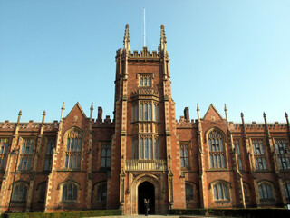 Queen's University of Belfast - Queen's - QUB - Chartered in 1845, opened in 1849 as 'Queen's College, Belfast' - roots going back to 1810 - Belfast city - Northern Ireland - UK