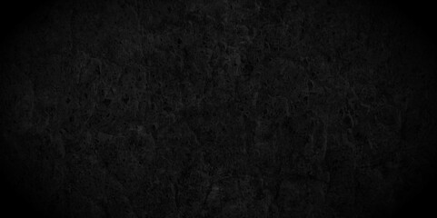 Black texture chalk board and black board background. stone concrete texture grunge backdrop background anthracite panorama. Panorama dark grey black slate background or texture. - obrazy, fototapety, plakaty