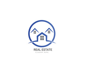 Real Estate Logo Branding Identity Corporate Vector Design.