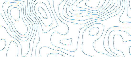 abstract blue wave paper curved reliefs background. Topography map pattern, Geographic curved, vector illustration. seamless textrue, vintage waves. Panorama view multicolor wave curve line.