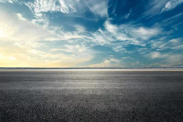 Fotobehang road to the sea © lahcen