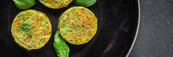 cutlet vegetable food carrot, broccoli, potatoe, onion fresh vegetarian vegan food tasty healthy eating meal snack on the table copy space food background